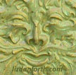 A press-molded tile of my design