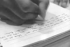 Writing by hand