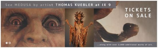 medusa illuxcon Kuebler art sculpture fantasy imaginative-realism 