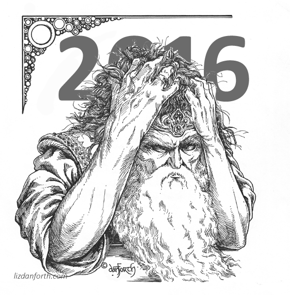 2016, the old year, despair, grief, loss, endings, new beginnings