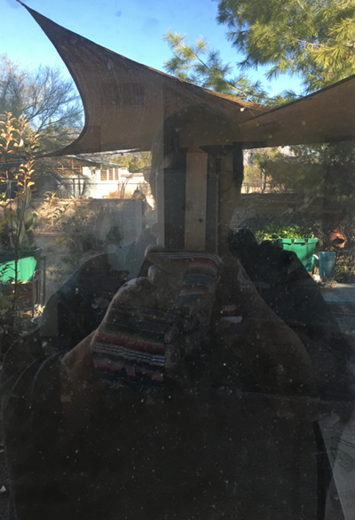window, reflection, selfie, inside, outside, Australian shade sails